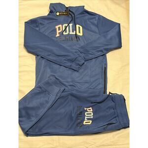 Polo Sweatsuit/Tracksuit Unisex Large- Royal